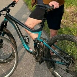 2015 Giant Reign Black and Blue