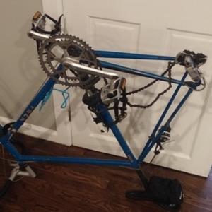 1985 Trek 410 Blue