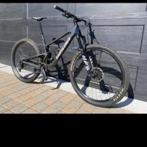 2021 Santa Cruz Tallboy C Silver, gray or bare metal