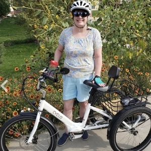 2023 Evelo 500W+20MPH tricycle White