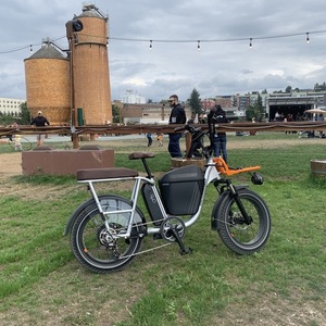 2021 Rad Power Bikes Rad runner plus Silver, gray or bare metal