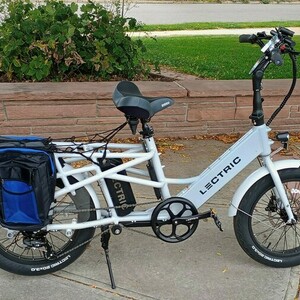 2023 Lectric Cycles E cargo bike White