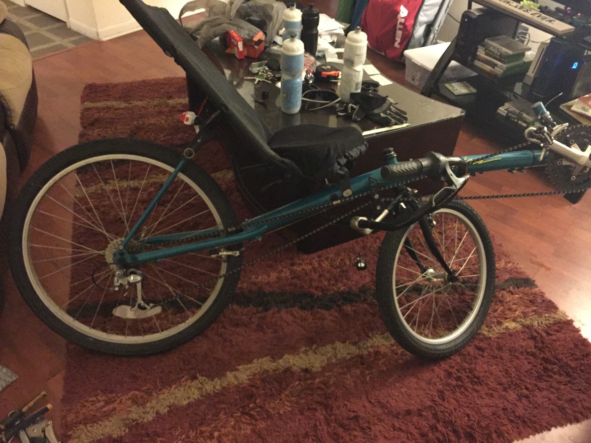 1997 Vision R40 recumbent