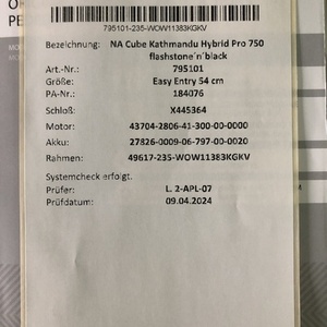 2024 Cube Kathmandu Hybrid Pro 750 54 cm Silver, gray or bare metal