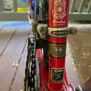 1974 Schwinn Racer/road Red