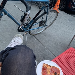 1985 Raleigh Super record Blue and Black