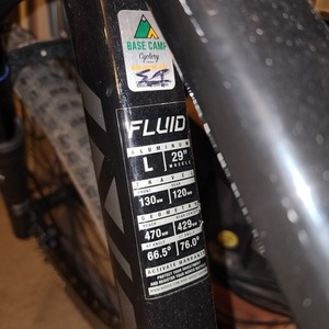 2021 Norco Bikes Fluid FS3 Black