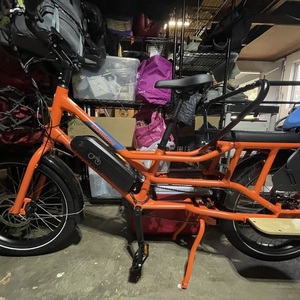 2023 Rad Power Bikes RadWagon 4 Orange and Blue