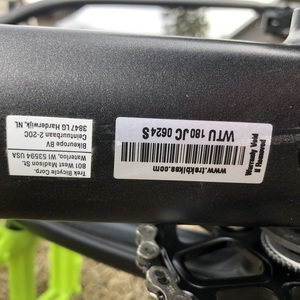 2022 Trek Marlin 6 Black, Green, and Purple