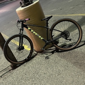 2022 Trek Marlin 6 Black, Green, and Purple