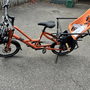 Tern SHORT HAUL D8, BURNT ORANGE Black