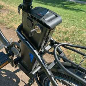 2018 Magnum Bikes Classic II Low Step Black and Blue