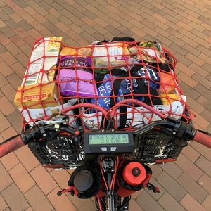 2010 Kona Smoke CycleTruck Electric Cargo Conve... cargo bike (front storage) Black and Red