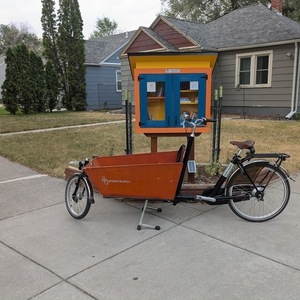 2008 WorkCycles Bakfiets Long cargo bike (front storage) Black