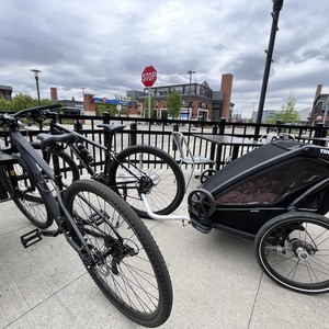 2023 Thule Thule chariot sport 2 bike trailer Black