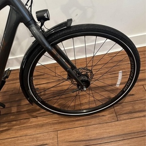 2022 Trek District 4 EQ Stagger US Black and Silver, gray or bare metal