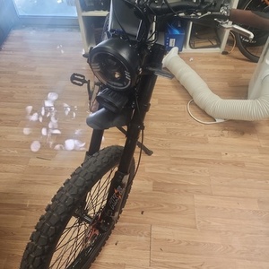 Stealth Electric Bikes Black e-motorcycle (or e-dirtbike) Black