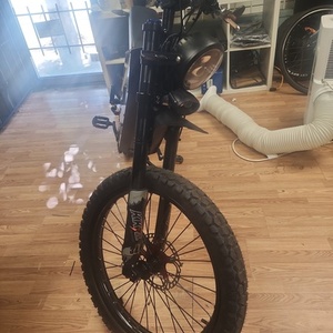 Stealth Electric Bikes Black e-motorcycle (or e-dirtbike) Black