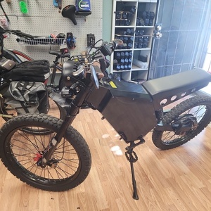 Stealth Electric Bikes Black e-motorcycle (or e-dirtbike) Black