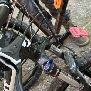 2023 Giant Talon Silver, gray or bare metal and White