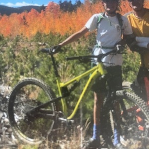 Santa Cruz Mountain bike Green