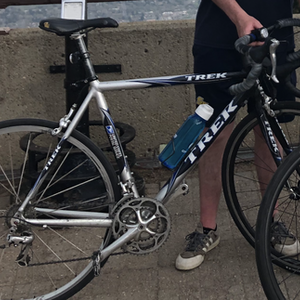 2003 Trek 5900 OCLV Silver, gray or bare metal