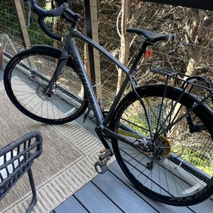 2014 Specialized Secteur Elite Silver, gray or bare metal and Yellow or Gold