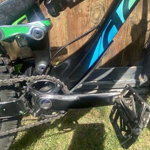 2014 Devinci Spartan RC Black, Green, and Teal
