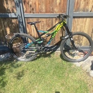 2014 Devinci Spartan RC Black, Green, and Teal