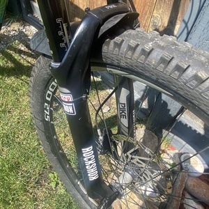 2014 Devinci Spartan RC Black, Green, and Teal