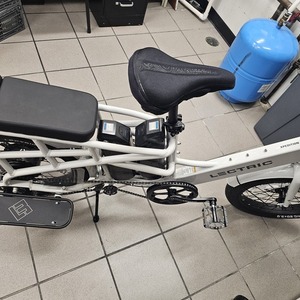 2023 Lectric eBikes cargo bike (rear storage) White