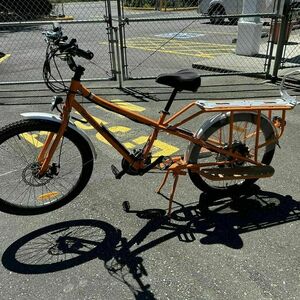 2018 Rad Power Bikes radwagon e-motorcycle (or e-dirtbike) Orange