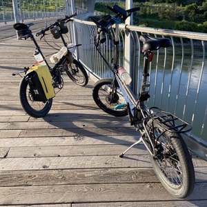 2024 Bike Friday All-Packa Silver, gray or bare metal