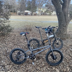 2024 Bike Friday All-Packa Silver, gray or bare metal