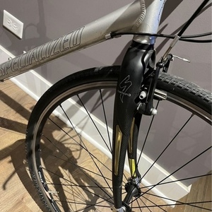 2007 Specialized Sirrus Comp Silver, gray or bare metal