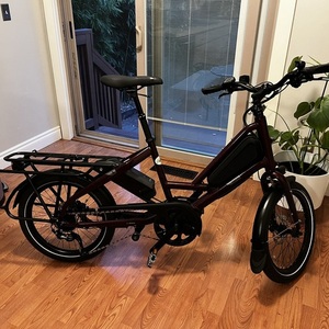 2024 Tern Quick Haul P9 LR Purple and Silver, gray or bare metal