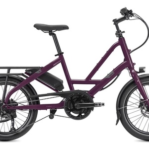 2024 Tern Quick Haul P9 LR Purple and Silver, gray or bare metal