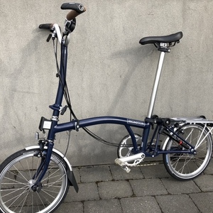 2018 Brompton Bicycle Blue