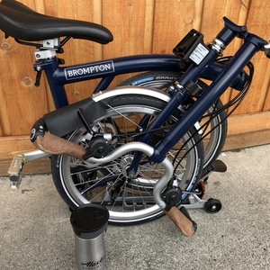 2018 Brompton Bicycle Blue