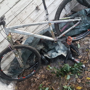 Unknown Stickers tape or other cover-up and Silver, gray or bare metal