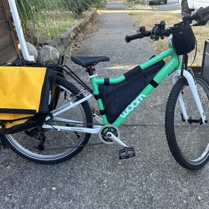 2023 Woom Woom 4 Green and White