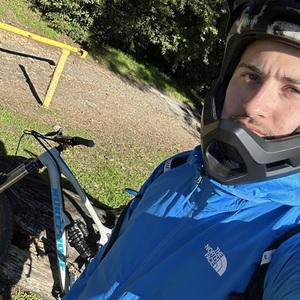 2019 Nukeproof Silver, gray or bare metal and Blue