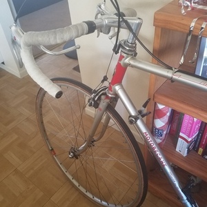 1974 Motobecane Grand Jubile Silver or Gray and Red