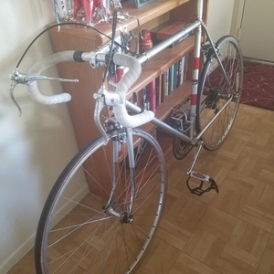 1974 Motobecane Grand Jubile Silver or Gray and Red