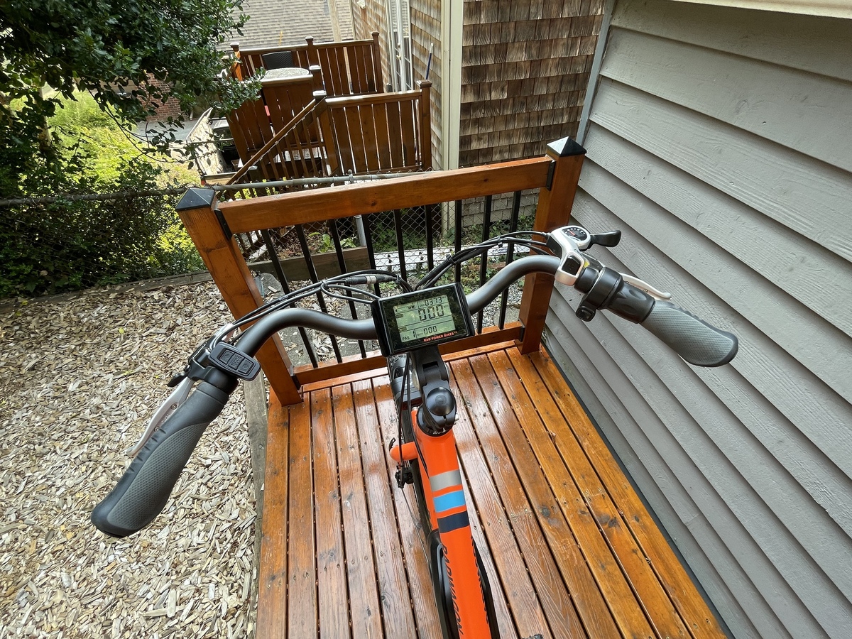 Stolen 2019 Rad Power Bikes Radwagon 4 cargo bike rear