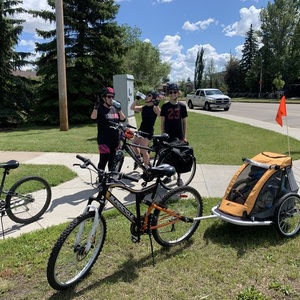 Supercycle Ascent Black, Orange, and White