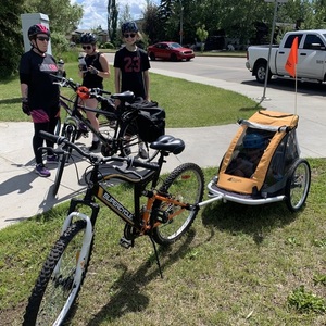 Supercycle Ascent Black, Orange, and White
