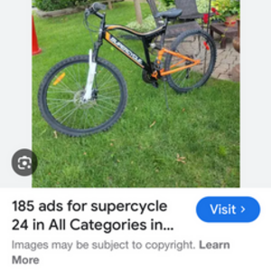 Supercycle Ascent Black, Orange, and White