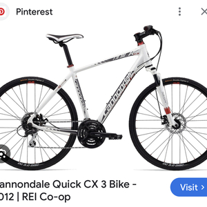 2012 Cannondale Quick CX 3 White