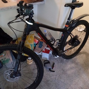 2024 Ibis DV9 Black and Orange